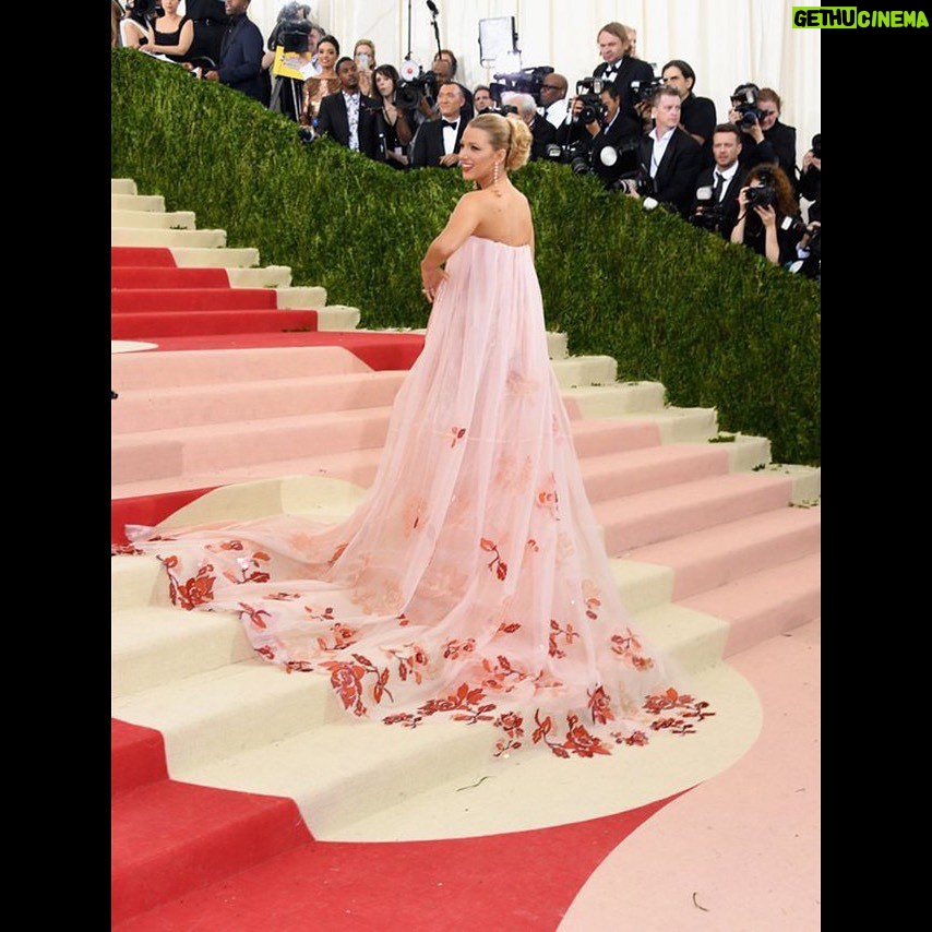 Blake Lively - 3.8 Million Likes - ...when the carpet matches the Blakes. Met Ball 2018, 2017, 2016