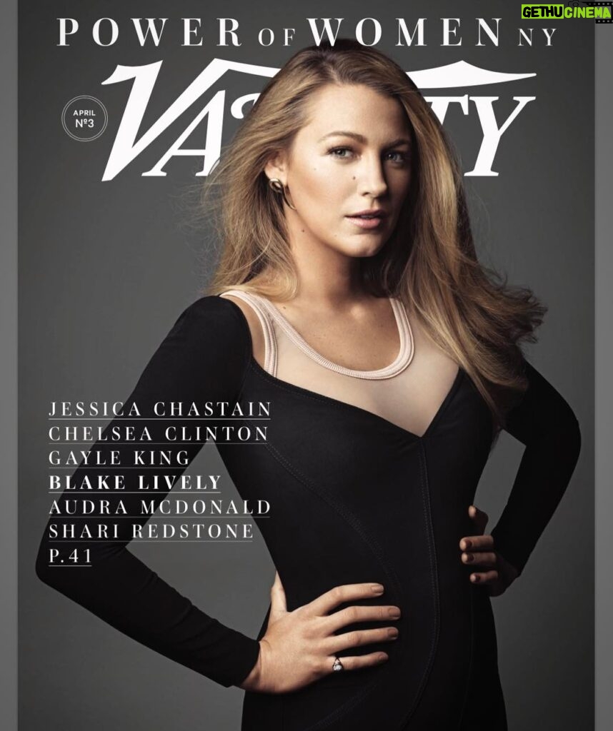 Blake Lively Instagram - WOW! 💪🏼😮Thank you @variety for honoring the power of women and also for helping me support @childrescuecoalition Check them out. They're working to protect children AND BABIES from horrific sexual assault and exploitation. Everyone working there is the real hero. I'm grateful to share their work. 👶🏻👶🏼👶🏽👶🏾👶🏿 Let's protect our little ones, all over the world! 💪🏼❤️