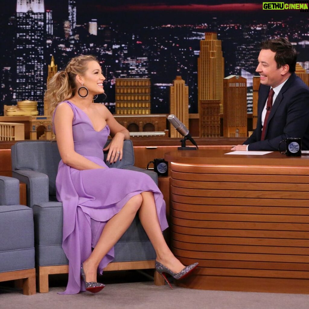 Blake Lively Instagram - More things that happen tonight. And can't be deleted from the internet, like ever. @fallontonight 📷:Andrew Lipovsky/NBC