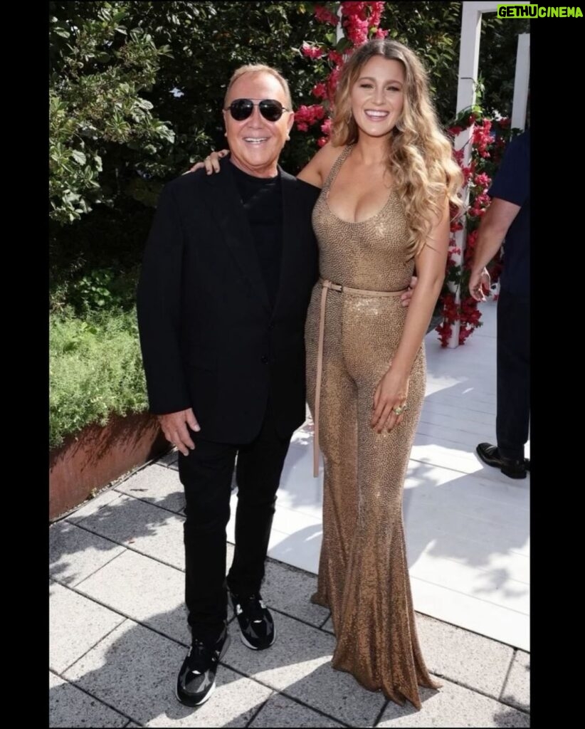 Blake Lively Instagram - 2023 Memories: Only @michaelkors could get me to squeeze into gold sequins way too soon after having a baby. Love you MK✨🪩 ✨ (and yes I low key moonlight as an interior designer but please don’t tell bc I definitely don’t want the world to know that I have a hidden talent which I require external validation on)