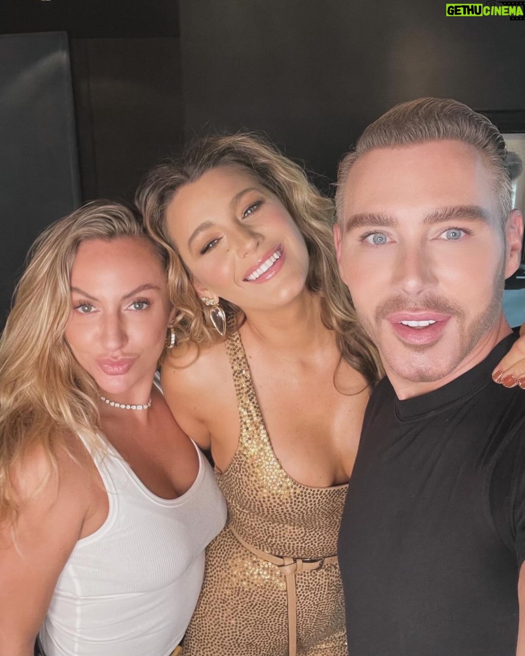 Blake Lively - 4 Million Likes - 2023 Memories: Only @michaelkors could get me to squeeze into gold sequins way too soon after having a baby. Love you MK✨🪩 ✨ (and yes I low key moonlight as an interior designer but please don’t tell bc I definitely don’t want the world to know that I have a hidden talent which I require external validation on)