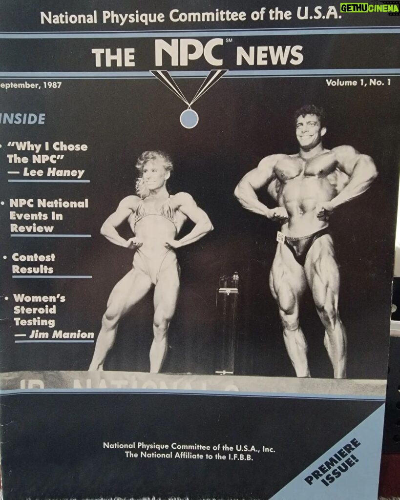 Bob Cicherillo Instagram - The premiere issue of the NPC news.