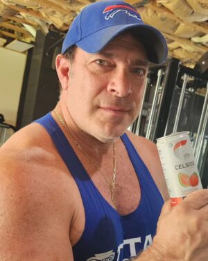 Bob Cicherillo Instagram - More gym renovations, more PANATTA equipment on its way! Taking a break with a cold CELSIUS !!
