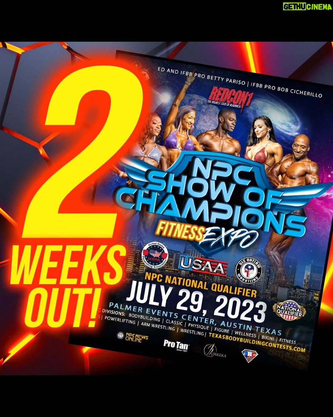 Bob Cicherillo Instagram - Who's coming? Athletes....don't miss thee premiere show in Austin!!