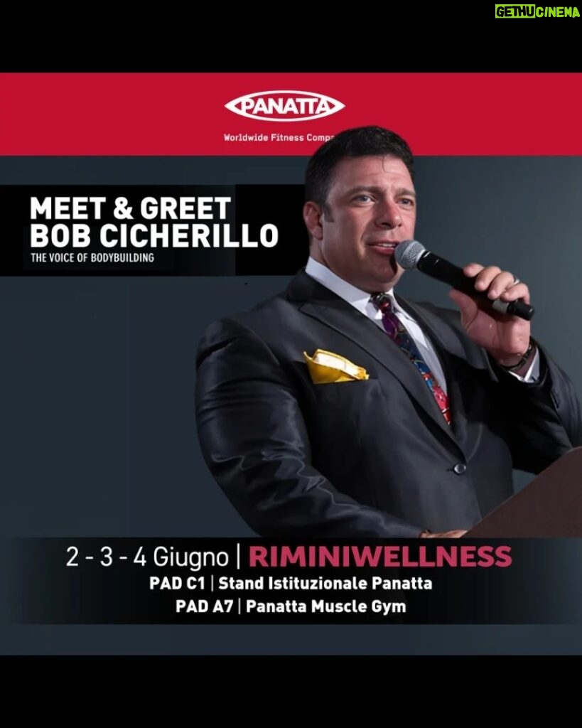 Bob Cicherillo Instagram - Fans in Italy and around the world....ARE YOU READY?