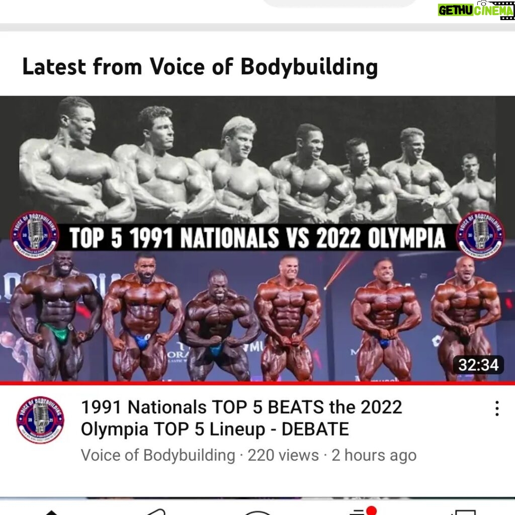 Bob Cicherillo Instagram - NEW V.O.B. UP! 91 NATIONALS VS 22 OLYMPIA! https://youtu.be/i8pNYl7zc5s #bodybuilding #bobcicherillo #voice of bodybuilding #nypro #ifbbproleague