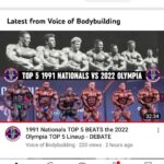 Bob Cicherillo Instagram – NEW V.O.B. UP! 91 NATIONALS VS 22 OLYMPIA! https://youtu.be/i8pNYl7zc5s
#bodybuilding #bobcicherillo #voice of bodybuilding #nypro #ifbbproleague