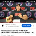 Bob Cicherillo Instagram - NEW VOB UP! MOST UNDER-RATED BB ?? https://youtu.be/PQ5T-TPJN7c #voiceofbodybuilding #bobcicherillo #bodybuilding #mrolympia