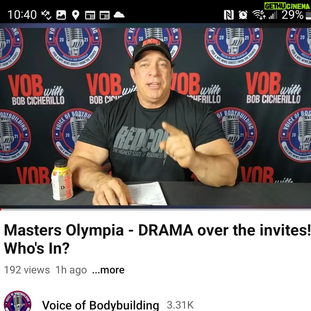 Bob Cicherillo Instagram - NEW V.O.B. IS UP!! #bodybuilding #mastersolympia #voiceofbodybuilding #mrolympia