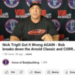 Bob Cicherillo Instagram - NEW! VOICE OF BODYBUILDING podcast is up!