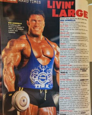 Bob Cicherillo Instagram - FLEX magazine