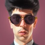 Borja Jiménez Mérida Instagram - 🤡👽😑🐼🐸 Retratos realizados con inteligencia artificial por @estekedecamello 🧠🤖 ¿Cuál es tu favorito? En Otro Mundo