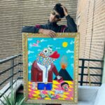 Borja Jiménez Mérida Instagram - 🎨🖌🐸 Tranquilo en Casa