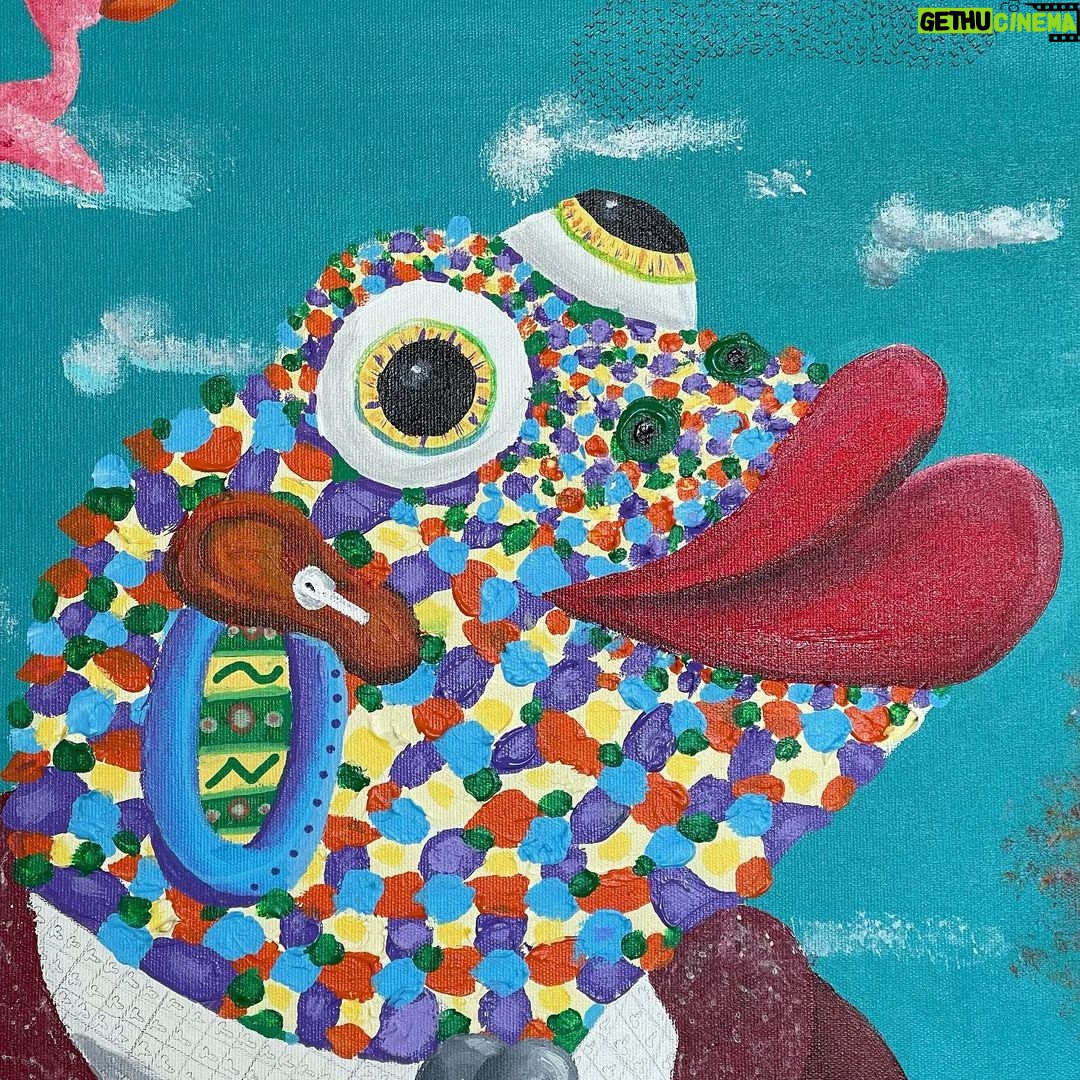 Borja Jiménez Mérida Instagram - 🎨🖌🐸 Tranquilo en Casa