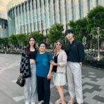Bovorn Kongnawdee Instagram – Family time 🩵 ICONSIAM