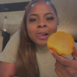 Brely Evans Instagram - Dragon Fruit!! Yellow is my favorite… but be careful if you eat the whole thing you will be in the bathroom🤣🤣well that might be a good thing! Visit BrelyEvans.com for Jumpsuit and Tickets! Link in bio! Worldwide