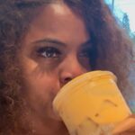Brely Evans Instagram – Ok cousin @mshogg I did it! I ordered Venti pumpkin cream chai, chai latte two pumps of vanilla one pump, brown sugar with oat milk! Wow 😮 that’s amazing sooo yummy! #starbucks THE HOLIDAY DRINK’ Worldwide