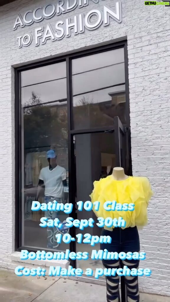Brely Evans Instagram - Ready to level up your dating skills? Join us for the Dating 101 Class open to all men and women. Indulge in a culinary experience curated by @ChefTregaye, as you discover the secrets to a fulfilling dating life. Secure your spot by purchasing one Don’t Date Down item as tuition (upon arrival) and enjoy bottomless mimosas while you learn. Don’t miss out on this Saturday, September 30th at According 2 Fashion @a2fashion 349 Decatur St SE ATLANTA, GA 10-12pm Dating Class 101 #dontdatedown #singleinatlanta #married are welcome wisdom #atlantasingles Atlanta, Georgia