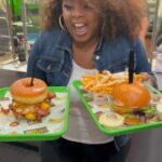 Brely Evans Instagram - #followmytastebuds to @ohmyburger with Chef @ryanlumas Mr Phat Snax himself had to show me some of his favorite burger spots in LA…..so we are on a BURGER TOUR!! #bestburger #losangeles #brelyevans #foodie My Honest O: The BEEF is premium!! Burger is made of short rib and brisket ….the DONUT BUN WAS INCREDIBLY SOFT ….i had to ask if it was RANDYS but it’s NOT! The classic burger bun was my least favorite kinda stiff and hard but the chef there told me it’s the only bun that’ll hold all that MEAT! Ok so I’ll let yall live!! 9/10 for me! OMAZING! Tell them BRELY SENT YA! 2142 W El Segundo Blvd, Gardena, CA 90249 Los Angeles, California