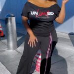 Brely Evans Instagram - This Tshirt gives me LIFE! It reminds me that I’m….UNLIMITED “With God all things are possible” Follow my girl @iamlyneabell and get yours❤️ #openboxwithbrely Exclusive! Want me to wear your brand? DM me! Gold Choker by @jameelajahari_ Video by @bendoll.inc #gotconnectionsapparel Los Angeles, California