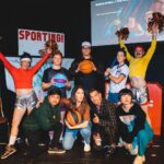 Brendan Scannell Instagram - Been having fun with Sam for 13 years and last night was one to remember! Thanks @netflixisajoke and everyone who came out to cheer and compete! Slide 7 for the chaos 😈 📷 @alimichelle.co Elysian Theater