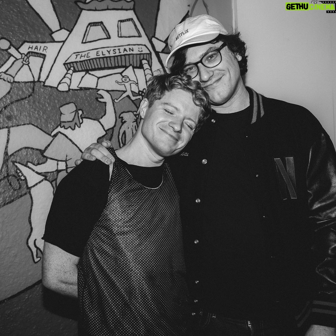 Brendan Scannell Instagram - Been having fun with Sam for 13 years and last night was one to remember! Thanks @netflixisajoke and everyone who came out to cheer and compete! Slide 7 for the chaos π π· @alimichelle.co Elysian Theater