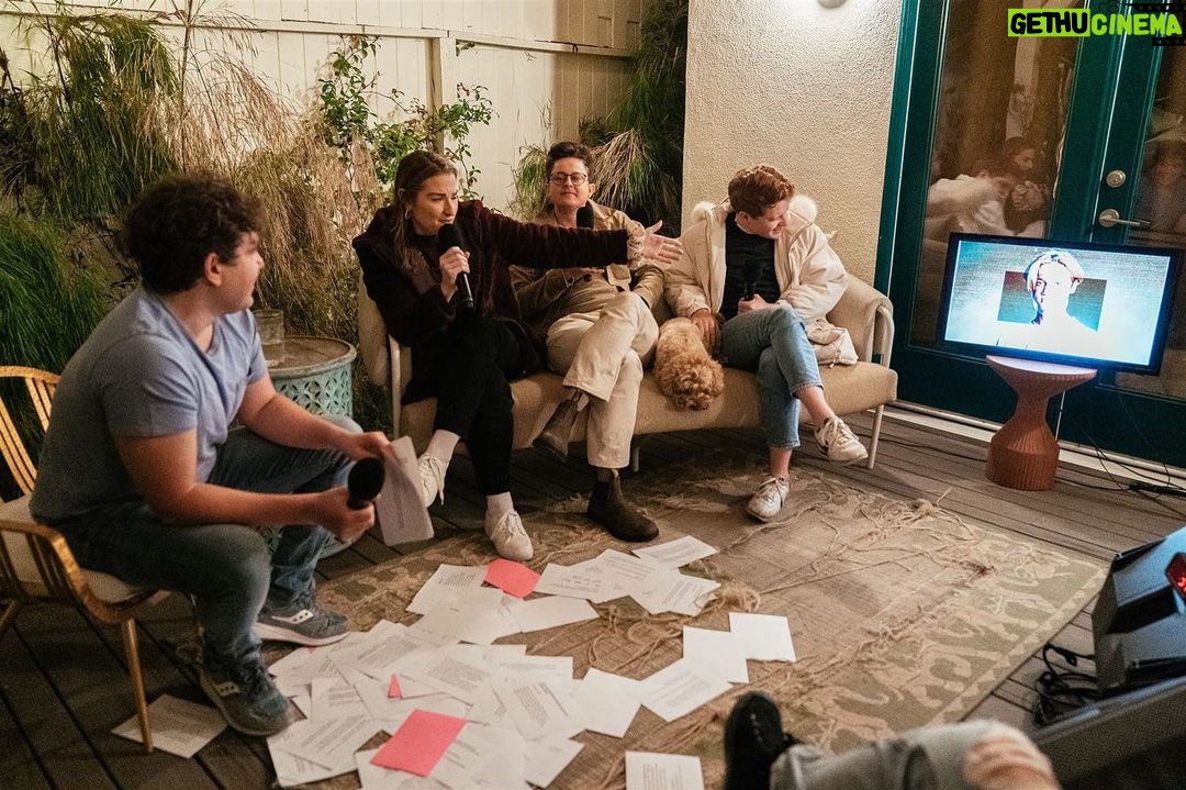 Brendan Scannell Instagram - I’m on Lovett or Leave It today doing my favorite thing: talking trash wearing a parka that I bought from a little old lady’s estate sale. Link in stories or, ya know, google it!