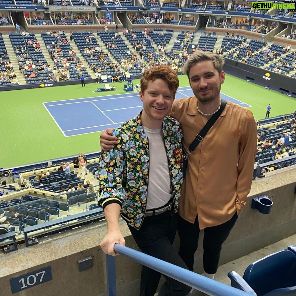 Brendan Scannell Instagram - Love Doesn’t Win ❤️🎾 US Open Tennis Championships