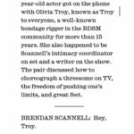 Brendan Scannell Instagram - Got to stand in a field and talk about @bondingnetflix @repsonset and intimacy coordination with my incredibly talented friend and coworker @oliviatroy for @interviewmag Photo @ryanpfluger Style @aubreybinzer HMU @sonialeeartistry Words @the_internest Full interview in bio Editor-in-Chief @nickkharamis Creative Director @melzy917 Digital Editor, @sthechamp Photo Director, @_mq______