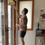 Brendan Scannell Instagram - Merry Christmas from our family to yours ❤️ Swipe for a BTS look into how @joe_rome wakes me up every day of my damn life