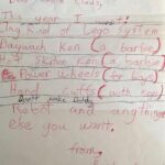 Brendan Scannell Instagram - In light of everything going on in the world, it feels like an important time to repost my Christmas list from 1998 Valparaiso, Indiana