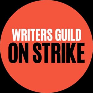 Brendan Scannell Instagram - We are on strike demanding to be paid for the value we create for the wildly profitable companies that control the entertainment industry 🤡 We are demanding fair residuals when the shows we work on are successful 🤑 We are demanding the end to explotative pre-greenlight rooms and anti-labor gig economy practices taken from the tech industry that turn writing for some the richest companies in America into a part-time job 🧟‍♂️ And we’re doing it looking good!! Survival is Insufficient #wgastrong