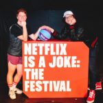 Brendan Scannell Instagram - Been having fun with Sam for 13 years and last night was one to remember! Thanks @netflixisajoke and everyone who came out to cheer and compete! Slide 7 for the chaos 😈 📷 @alimichelle.co Elysian Theater