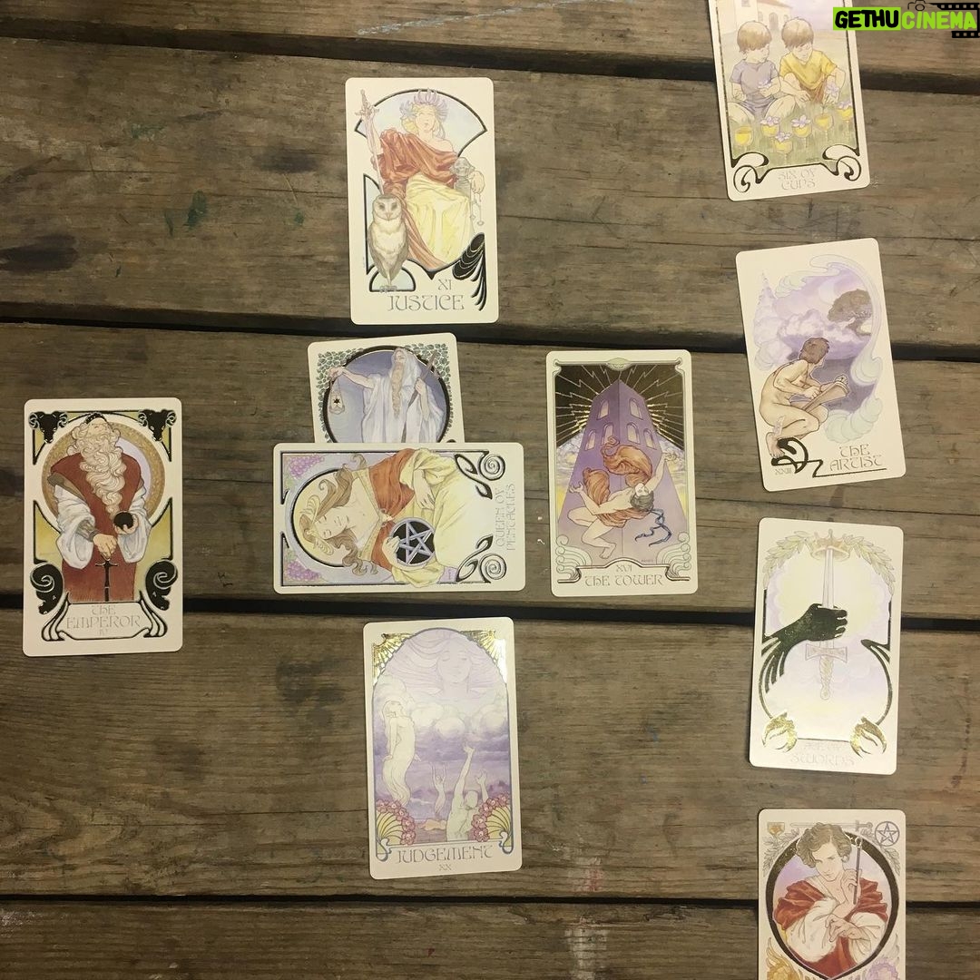 Brennan Lee Mulligan Instagram - Dispatches from LARP Camp, c. 2019 Incredible Special FX Makeup = @pika.can.makeup Fresh Lewks = @mataytay_newsblam & @il0vkatz Tarot Wisdom = @jdragsky Tender Smooches = Jud Packard Transportation to the 9th Circle = Marley Myrianthopoulos Runic Warding & Abjuration = Alannah, Sorcerer Supreme and Firstborn Heir of @devinhayesellis Being Rad as Hell and Letting me Hang Out In The Walk-in = @koshercultures Home Forever = @wayfinderexp New York