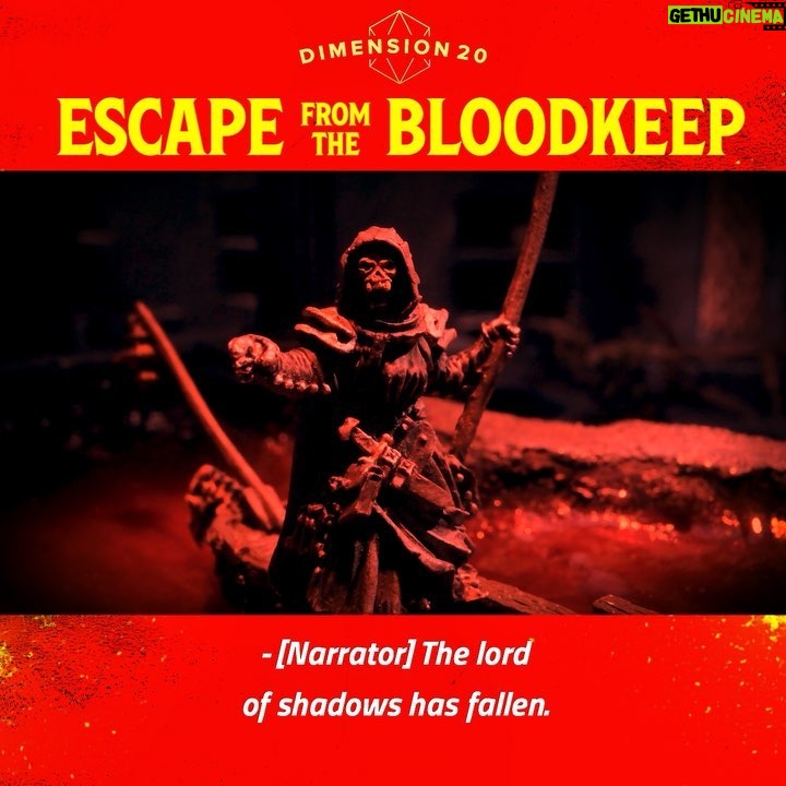 Brennan Lee Mulligan Instagram - Escape from the Bloodkeep is FINALLY HERE!!! Episode One is available right this instant on @dropouttv, follow the nifty link in my bio to sign up and take a look! This #Dimension20 SideQuest was the most devilishly good time, and getting to go on an adventure with @mattmercervo, @theerikaishii, @ifynwadiwe, @vorpahlsword, @mikewtrapp and @rekha_s is something I will treasure forever. ADVENTURES IN VILLAINY AWAIT!!! 😈🗡🧝🏻‍♀️🐲🕷☠️