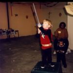 Brennan Lee Mulligan Instagram – Whoso pulleth out this sword of this stone and anvil, is rightwise king born of all England. #tbt Washington Heights
