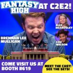 Brennan Lee Mulligan Instagram – Holy Smokes! @sweetlouzinho, @allybeardsley and I are gonna be at @c2e2 this weekend, showing off @richardhperry’s incredible battle sets! Stop by the booth to sign up for a chance to PLAY your own Fantasy High player character alongside Kristen and Fabian at our Saturday panel in a one-shot DM’d by yours truly!! #dnd #c2e2 Chicago, Illinois