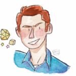 Brennan Lee Mulligan Instagram - D&D vibes, courtesy of the awesome @dani.s_doodles! #dnd Los Angeles, California