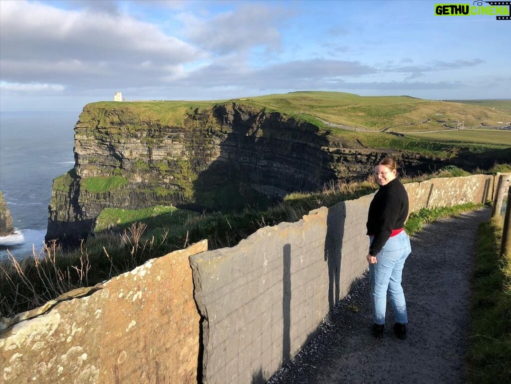 Brennan Lee Mulligan Instagram - Much, much #latergram of me and @iz_ball’s incredible time in Ireland: Cliffs of Moher, Fairy Bridges & Wishing Chair, Giant’s Causeway, Dunluce Castle, full Irish breakfast courtesy of Iz, fabulous night at O’Donoghue’s in Dublin with the wonderful @mr_lukebenson & @kathyroseobrien (including photo evidence of our best “scrieobs”) and a quick musical breakdown on one of many McVitie’s snack runs. So much more not pictured but fondly remembered! Incredible trad music festival in Ennis, hedgerow labyrinths in Clare, unreal fish & chips in Howth, and gorgeous Galway City. A perfect trip! 🇮🇪☘🥰