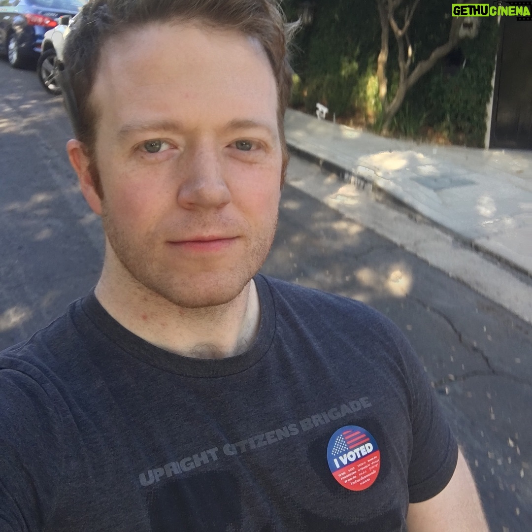 Brennan Lee Mulligan Instagram - You know your boy had to do it to em. #ItBeingVoteFor #ThemBeingDemocrats #VOTE
