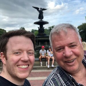 Brennan Lee Mulligan Instagram - NYC with Dad. 🌃🗽❤️