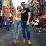 Brennan Lee Mulligan Instagram - Me and @iz_ball engaging in the sacred Mulligan family tradition of dinner in Chinatown followed by coffee and cannoli in Little Italy. 🇨🇳🗽🇮🇹 📸: @joemulligan54
