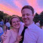 Brennan Lee Mulligan Instagram - A beautiful wedding in the company of the absolutely stunning Isabella Roland. Mazel Tov and Congratulations to Ryan and Betsy, and to John Trowbridge, I’ll get you for this. Pearl S. Buck International