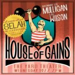 Brennan Lee Mulligan Instagram - House of Gains back in action! Come see an hour of death-defying improv from @sweetlouzinho and myself this December! See you there! Link in bio!