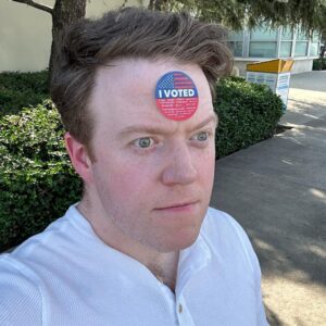 Brennan Lee Mulligan Instagram - 🚨🚨🚨VOTE TODAY! 🚨🚨🚨

Where is my polling place? Find it here!
https://www.vote.org/polling-place-locator/

Am I registered? Find out here!
https://www.vote.org/am-i-registered-to-vote/

If I’m not already registered, can I still vote?
If you live in one of the following states, YES! These states allow you to register *and* vote same day, even on Election Day: California, Colorado, Connecticut, Hawaii, Idaho, Illinois, Iowa, Maine, Maryland, Michigan, Minnesota, Montana, Nevada, New Hampshire, New Mexico, Utah, Vermont, Virginia, Washington, Washington D.C., Wisconsin, Wyoming.
North Dakota does not have voter registration, just show up with ID.

The following states have mail-in ballots: California, Colorado, Hawaii, Nevada, Oregon, Utah, Vermont, and Washington. If you got a ballot in the mail, you can fill it out and drop it off at your polling place. If you never received one or lost it, you should still go to the polls and ask a poll worker for help voting.

Who should I vote for?
For Los Angeles, I used ( https://dsa-la.org/voter-guide/ ) and ( https://knock-la.com/los-angeles-progressive-voter-guide/ ). This is the DSA’s list of national endorsements ( https://electoral.dsausa.org/our-endorsements/ ).
I will be voting for whichever candidate has the better track record of protecting abortion rights, preserving the environment, fighting for racial justice, defending LGBTQ citizens, delivering for the homeless, taxing the rich and stopping open ethno-theocratic fascists from taking control of the country. If those are your values too, I encourage you to do research about which candidates have the best history of fostering them. If you don’t have time to do research, look up progressive voter guides for your area from sources or friends you trust. If you don’t have time for that either, vote a straight Democratic ticket and call it a day!

MY LA RECS IN PHOTOS!