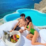 Brent Rivera Instagram - A dream☁️💙 Cavo Tagoo Mykonos