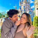 Brent Rivera Instagram – Engagement? Nope…she just had something in her teeth…😂 Disney World
