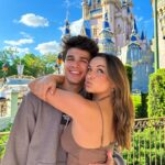 Brent Rivera Instagram – Engagement? Nope…she just had something in her teeth…😂 Disney World