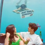 Brent Rivera Instagram - The biggest photobomb of 2022 🤿😂 Maldives