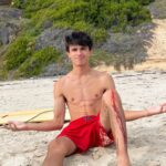 Brent Rivera Instagram - This is why I don’t surf..😬🏄🏻‍♀️ Dana Point, California